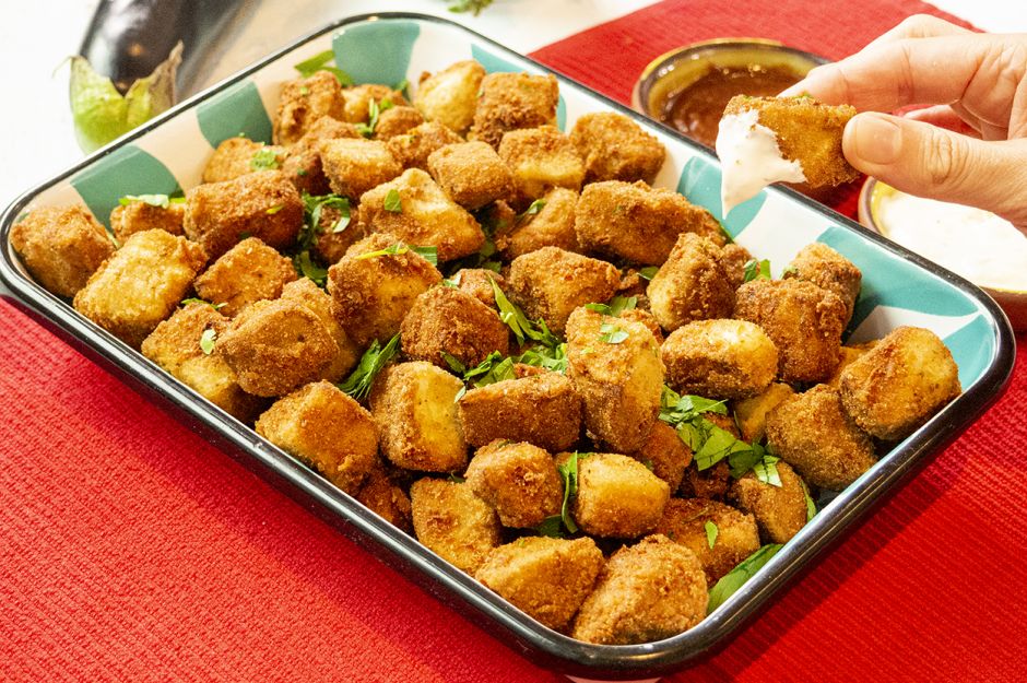 Nugget Görünümlü Patlıcan Tarifi