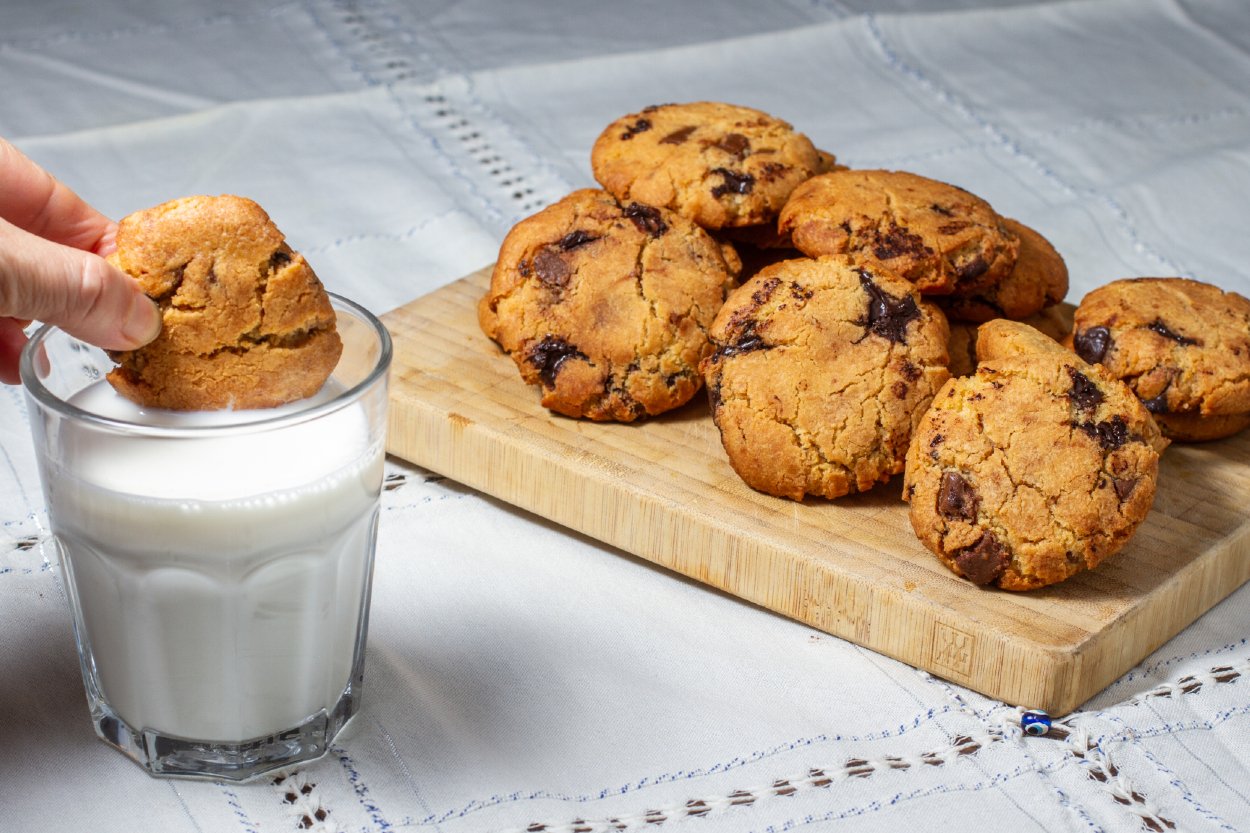 Damla Çikolatalı Kıtır Kurabiye (Cookie) Tarifi