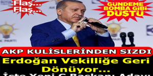 AKP Kulislerinden Sızdı