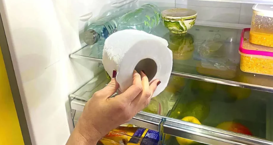 Buzdolabına Bir Rulo Tuvalet Kağıdı Koyun